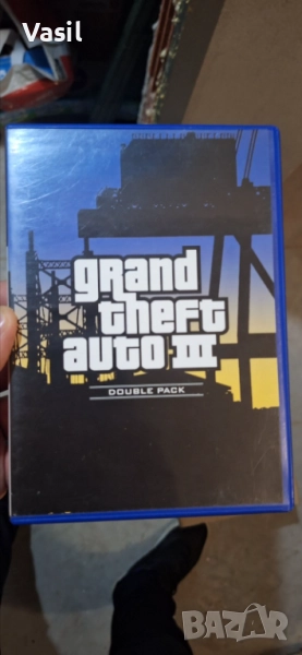 Grand Theft Auto III – PlayStation 2 (Double Pack, оригинал), снимка 1