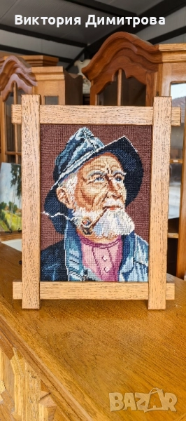 Гоблен "Рибарят" , снимка 1