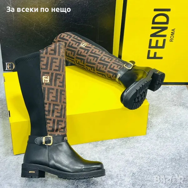 Дамски зимни ботуши Fendi Код D1322, снимка 1