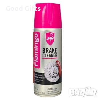 Спрей за почистване на спирачни апарати обезмаслител FLAMINGO Brake Cleaner, снимка 1