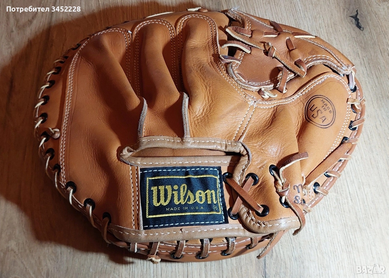 ръкавица за софтбол кожа за ценители , снимка 1