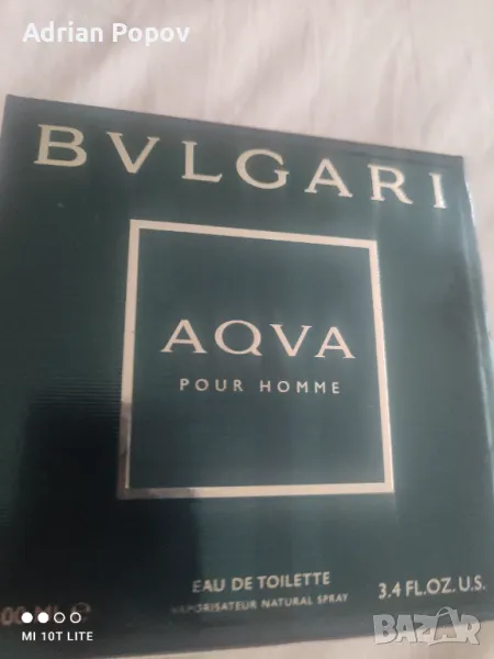 Парфюм AQUA BULGARI 100ml, снимка 1