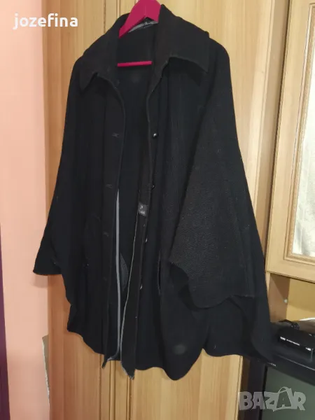Интересно дамско палто за пролет и есен, снимка 1