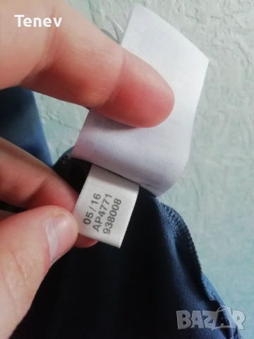 Adidas Barricade Tennis оригинална мъжка тенис тениска фланелка Tee - Tech Ink Blue, снимка 8 - Тениски - 52928525