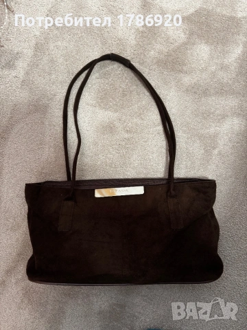 Елегантна чанта тип Prada - велур