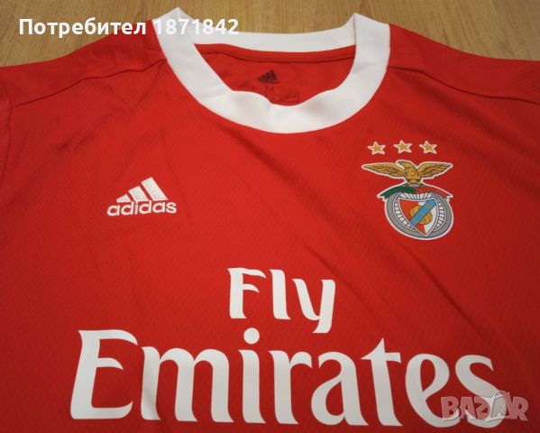 Дамска тениска на Бенфика/ Benfica, снимка 2 - Футбол - 46140065