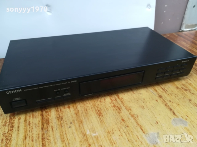 DENON TU-215RD TUNER MADE IN GERMANY 0509250929LCHERY, снимка 10 - Ресийвъри, усилватели, смесителни пултове - 51611992