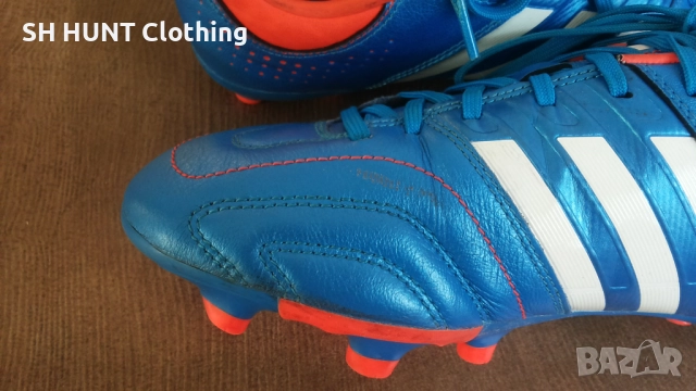 Adidas 11Core TRX FG Azul Blanco Rojo Leather Football Boots Размер EUR 40 бутонки 310-14-S, снимка 10 - Футбол - 52244725