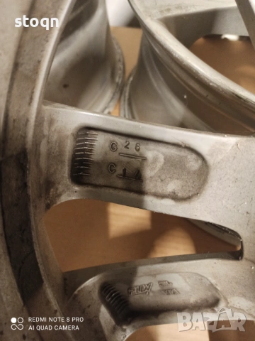 Алуминиеви джанти 17ц.4х100, снимка 2 - Гуми и джанти - 54170948