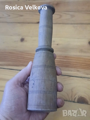 Голямо дървено чукало , снимка 2 - Декорация за дома - 53869395