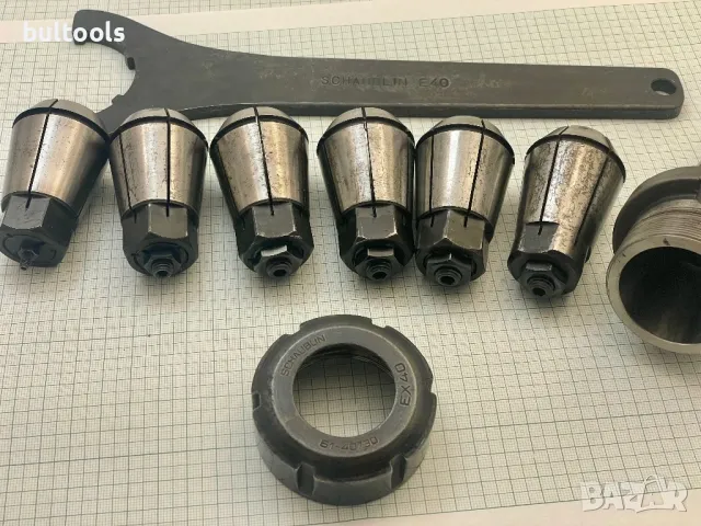 Цангов патронник ISO-40 /ER-40 SCHAUBLIN/Шаублин, снимка 5 - Други машини и части - 48893558