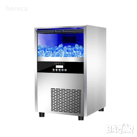 ПРОМОЦИЯ -12% Ледогенератор - 40 кг лед на кубчета за 24 часа - 20 кг съхранение