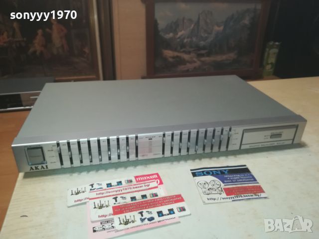 AKAI EA-A1 EQUALIZER-MADE IN JAPAN-ВНОС SWISS 0807241224, снимка 7 - Ресийвъри, усилватели, смесителни пултове - 46509622