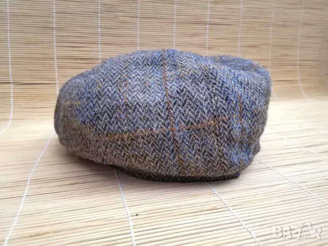 STERKOWSKI Shelby 1926 Harris Tweed Island Wool / елегантна шапка ръчна изработка от вълна, снимка 12 - Шапки - 48171583