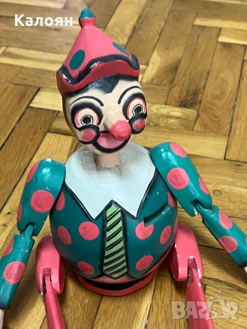 Дървена играчка - касичка , снимка 2 - Кукли - 52196081