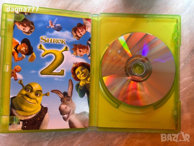 Шрек 2 DVD широкоекранен Германия, снимка 3 - Други стоки за дома - 53885984
