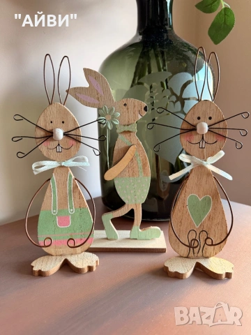 Великденска дървена декорация, снимка 10 - Декорация за дома - 53785070
