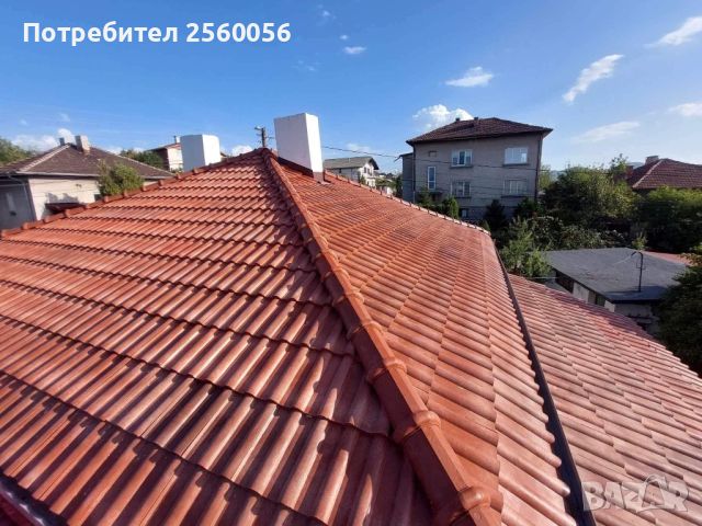 Нов покрив ремонт и изграждане на покриви отстраняване на течове пренареждане на керемиди и д-р, снимка 5 - Ремонти на покриви - 45711297