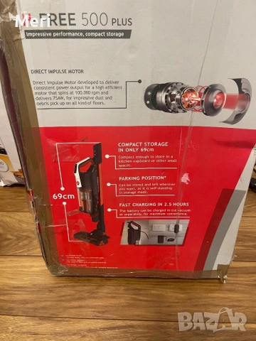 Безжична прахосмукачка HOOVER HF522SFP 011 – почти нова