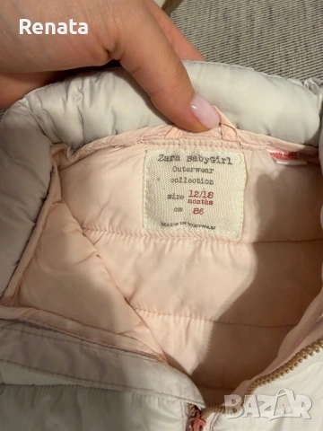Zara Детски якета момиче 74&86