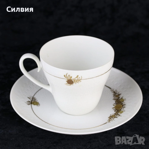 Двоен сет за кафе Rosenthal Romanze , снимка 2 - Чаши - 52558083