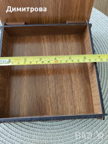 Дървена кутия , снимка 2 - Декорация за дома - 50420250