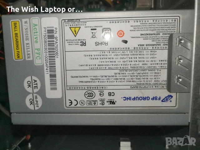 Захранване FSP Group FSP750-80APG 