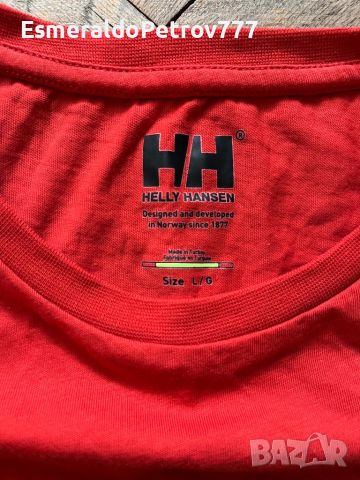 Мъжка тениска Helly Hansen, снимка 2 - Тениски - 45524814