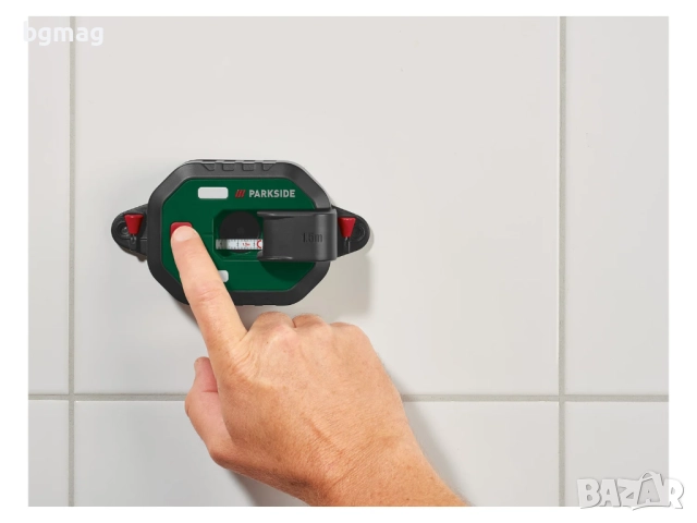 PARKSIDE PLLM 10 A1 лазерен нивелир с ролетка за прецизно подравняване, снимка 4 - Измервателни инструменти - 52151884