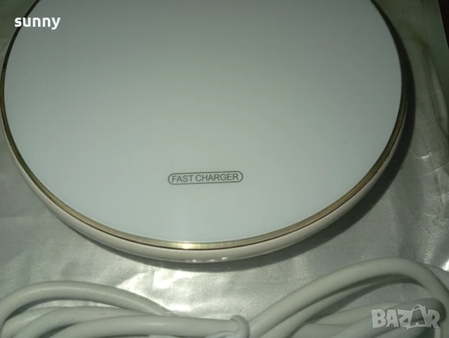 Зарядно безконтактно Iphone,, снимка 2 - Безжични зарядни - 51313174