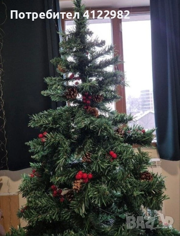 Коледна елха 180см, снимка 2 - Други - 53949430