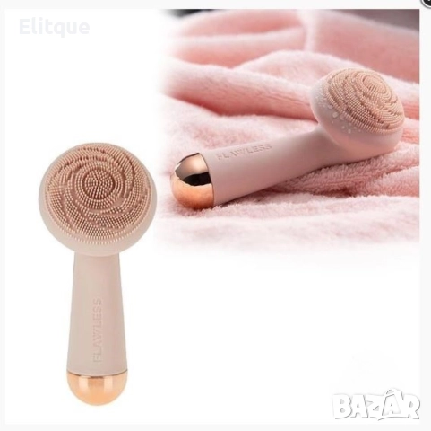 Bluetooth Силиконова четка за почистване и масаж Flawless TV259