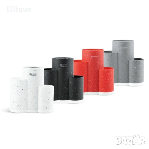 Поставка за кухненски прибори и ножове 3 в 1 Edenberg EB-5106, снимка 18 - Прибори за хранене, готвене и сервиране - 53389343