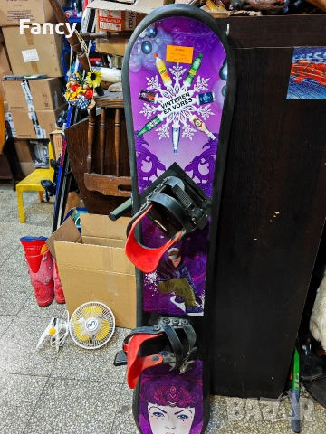 Детски пластмасов сноуборд, снимка 2 - Зимни спортове - 53155754