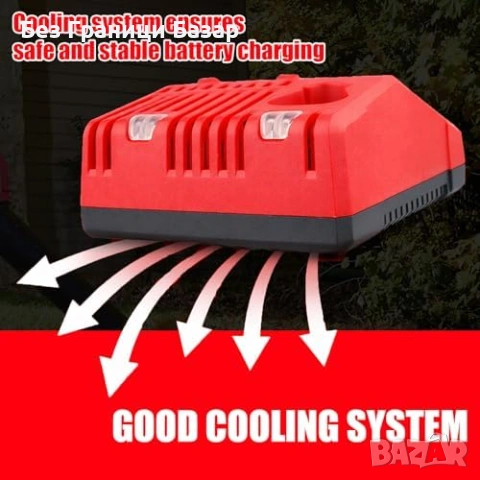 Нов Двоен заряден модул за батерии Milwaukee M12 M18 Li-ion 90W зарядно, снимка 5 - Друга електроника - 53682306