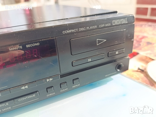 Sony cdp-m25 , снимка 2 - Аудиосистеми - 53449945