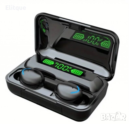 Bезжични bluetooth слушалки TWS – 9D Стерео спортни слушалки с кутия за зареждане и микрофон BTH-F9-, снимка 7 - Други - 52851760