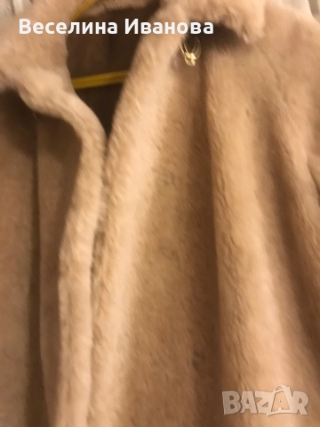 Дамско луксозно палто от вълна мерино, снимка 6 - Палта, манта - 51747414