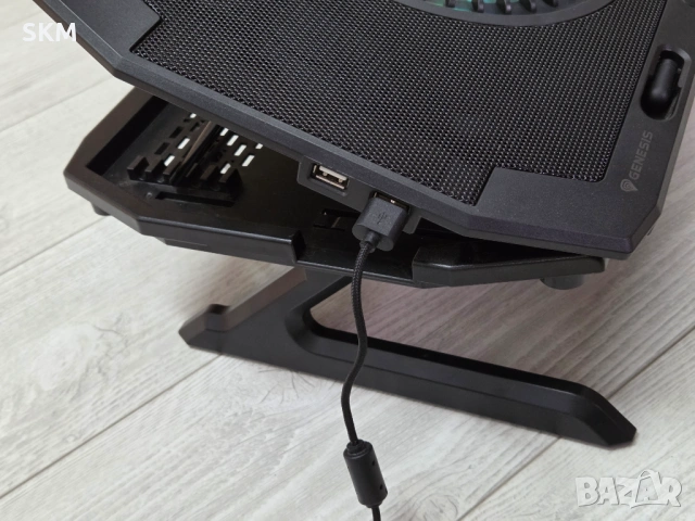 Охладителна подложка за лаптоп Genesis Oxid 850 RGB / 17.3" / Метална / Гаранция Laptop.bg, снимка 5 - Други - 54264814