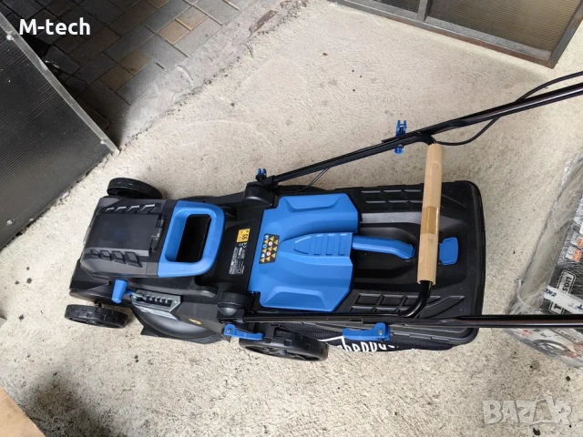 Акумулаторна Косачка Scheppach IXES BC-MP430-X , снимка 2 - Градинска техника - 53848359