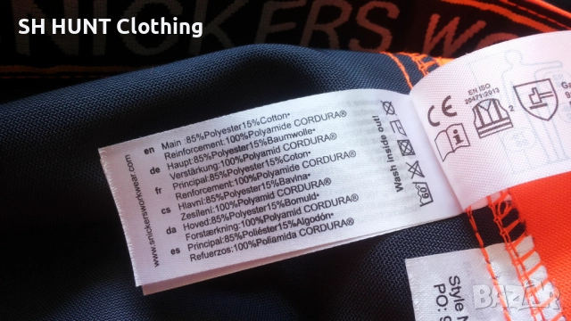 Snickers 6230 Allround Work Craftsman Trousers Hi-Vis Orange размер 54 / XL работен панталон W4-238, снимка 17 - Панталони - 52067770