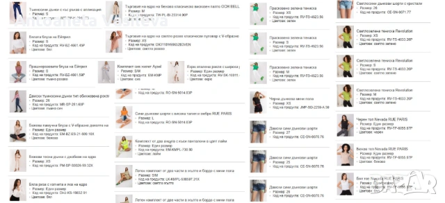 Дамски дрехи на едро, внос от Полша, от затворил магазин , снимка 2 - Други - 53954539