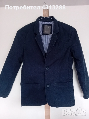Сако 128см,тъмно син цвят , снимка 2 - Детски якета и елеци - 51550893