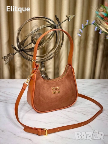 чанти MIU MIU - Crossbody ↔️ 22 cm ☘️ ↕️ 13 cm 🌸 , снимка 4 - Чанти - 53142354