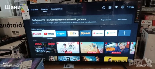 NextYE-32020GG4 32" 82 Ekran HD Google Android TV, снимка 10 - Телевизори - 45569549