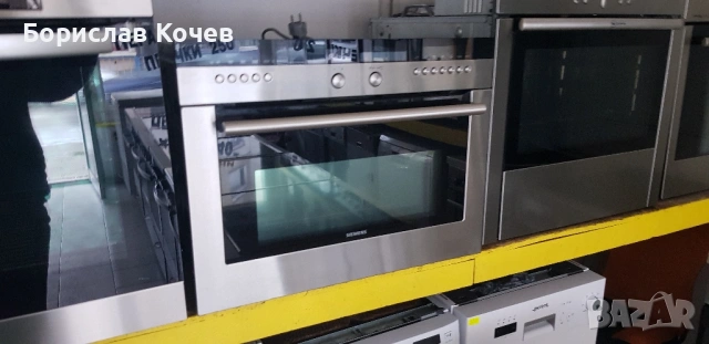 Компактна фурна с вградена микровълнова 2в1 SIEMENS 