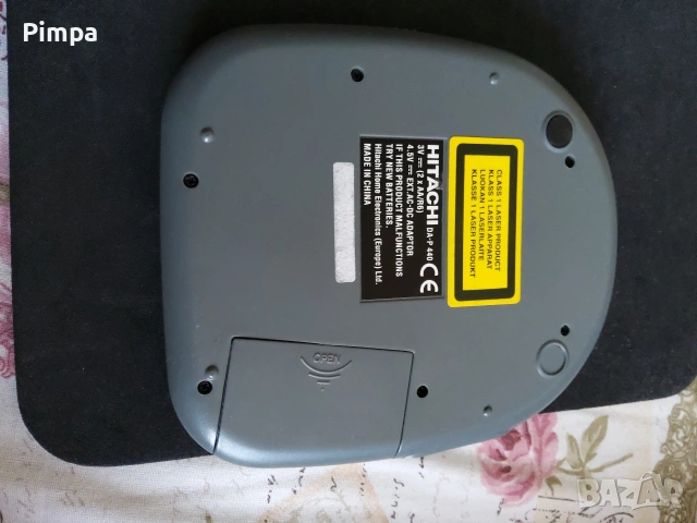 Hitachi da-p440 discman дискмен, снимка 4 - Радиокасетофони, транзистори - 53871783