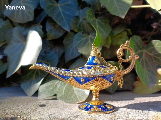 "Лампата на Аладин" , метални , може да се използват за ароматни масла. , снимка 10 - Статуетки - 53073620