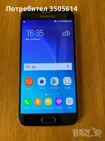 Samsung S6 (SM-G920F) като нов, снимка 1 - Samsung - 47226787