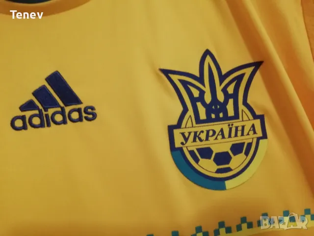 Украйна оригинална тениска футболна фланелка Adidas Ukraine Euro 2012 XL , снимка 5 - Тениски - 49590527